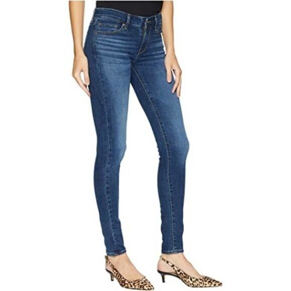 LEVI'S 711 Light Wash Skinny Jeans  - Picture 1 of 9